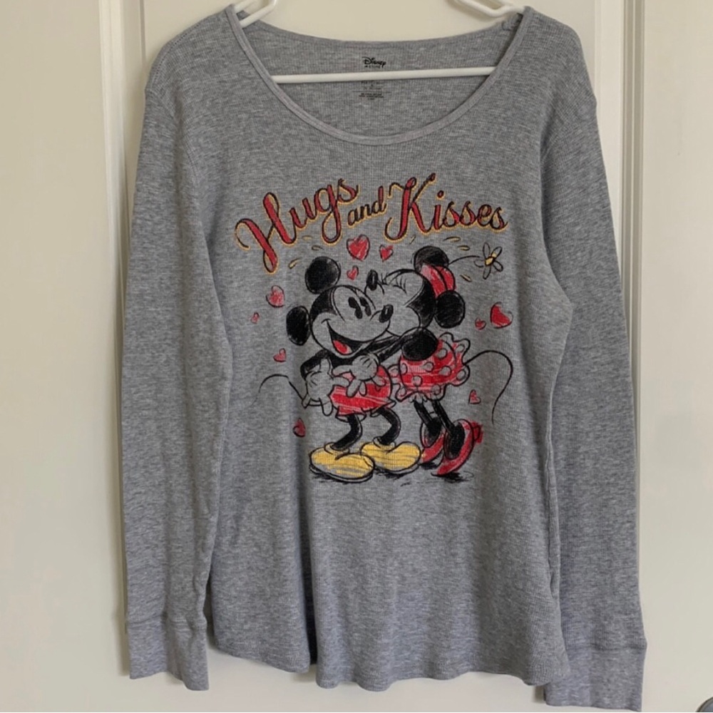 Disney Minnie and Mickey XL Long sleeve shirt